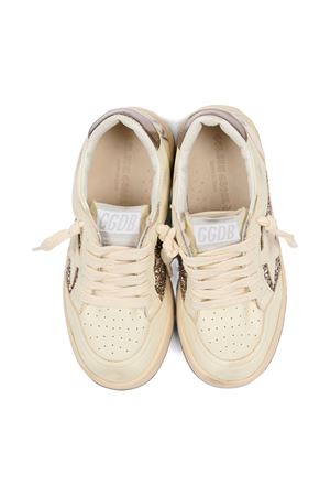 beige lether sneakers GOLDEN GOOSE KIDS | GJF00327F00804982179